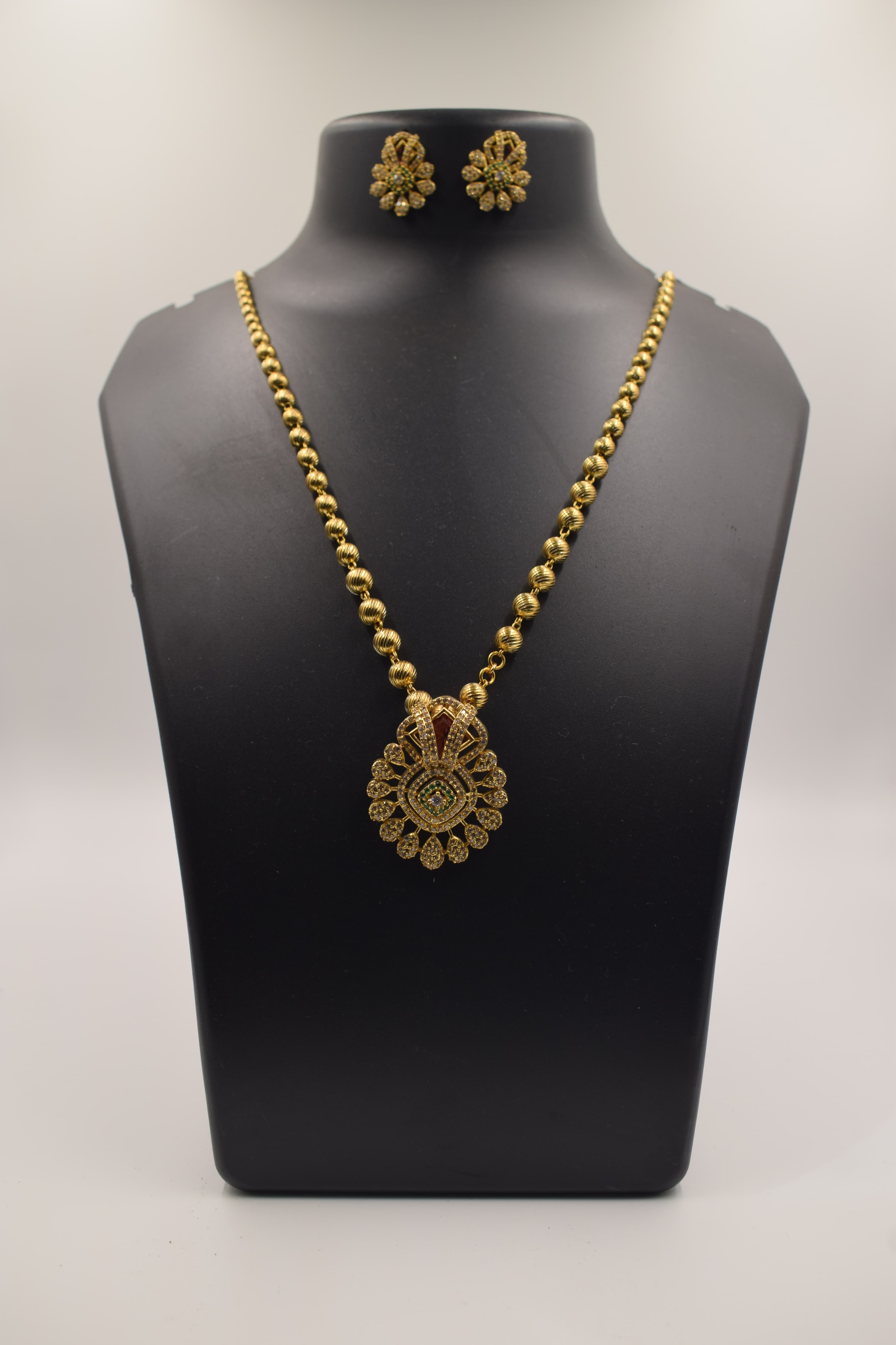 Bellissima Boutique Pune - Contemporary Indo Western Necklace Set