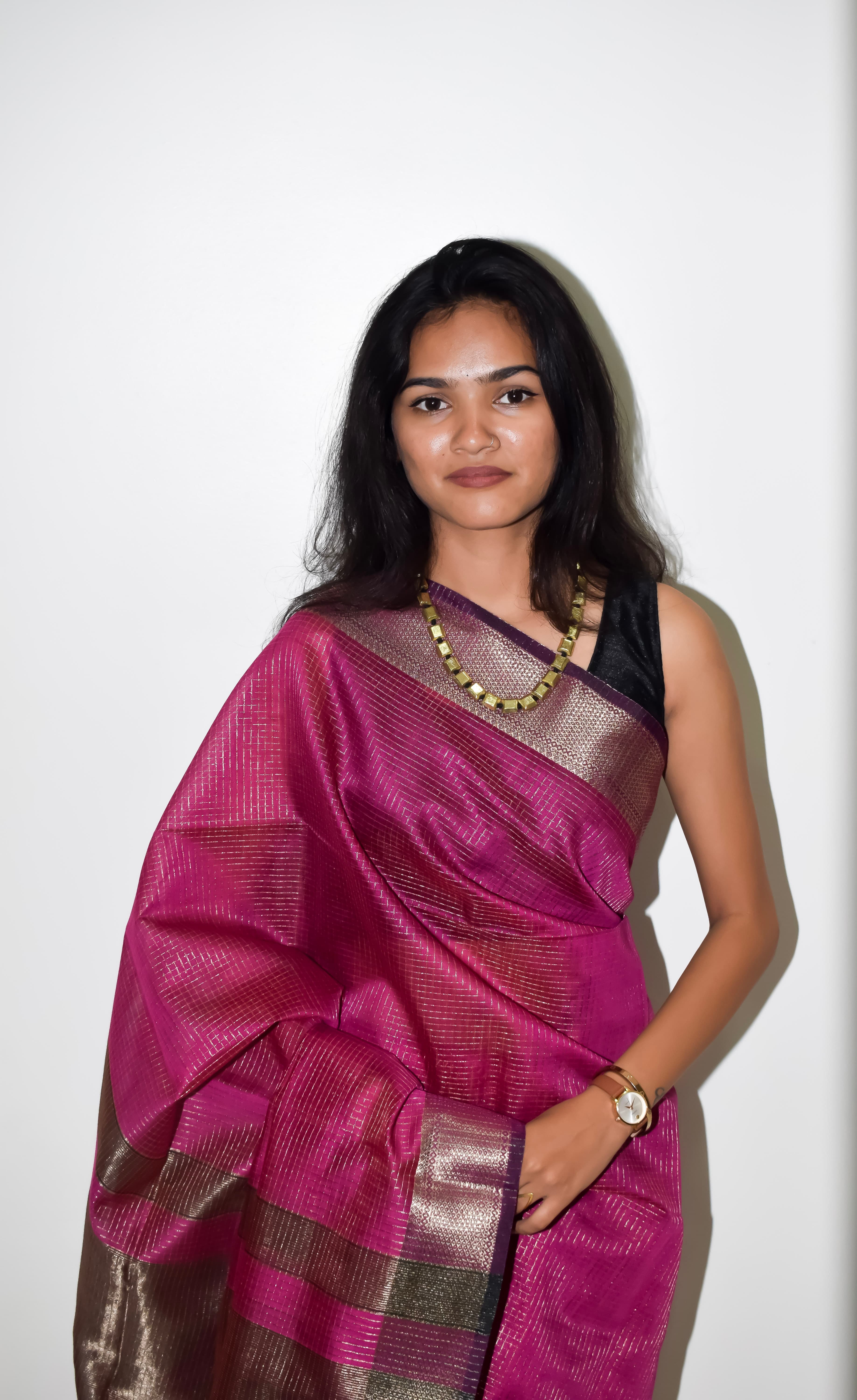 Bellissima Boutique Pune - Cotton Silk Maheshwari Saree