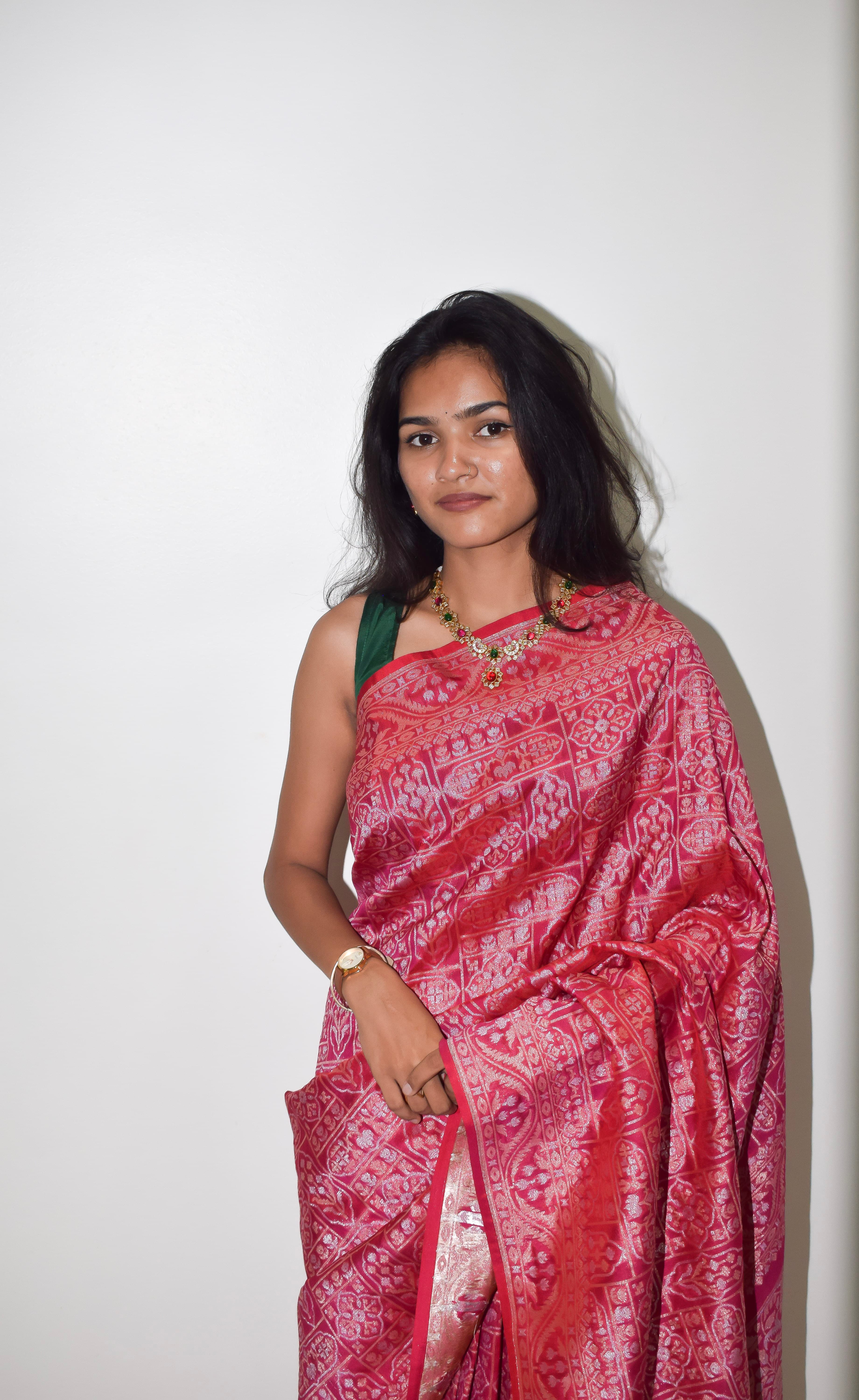 Bellissima Boutique Pune - Pure Jamdani Silk Saree