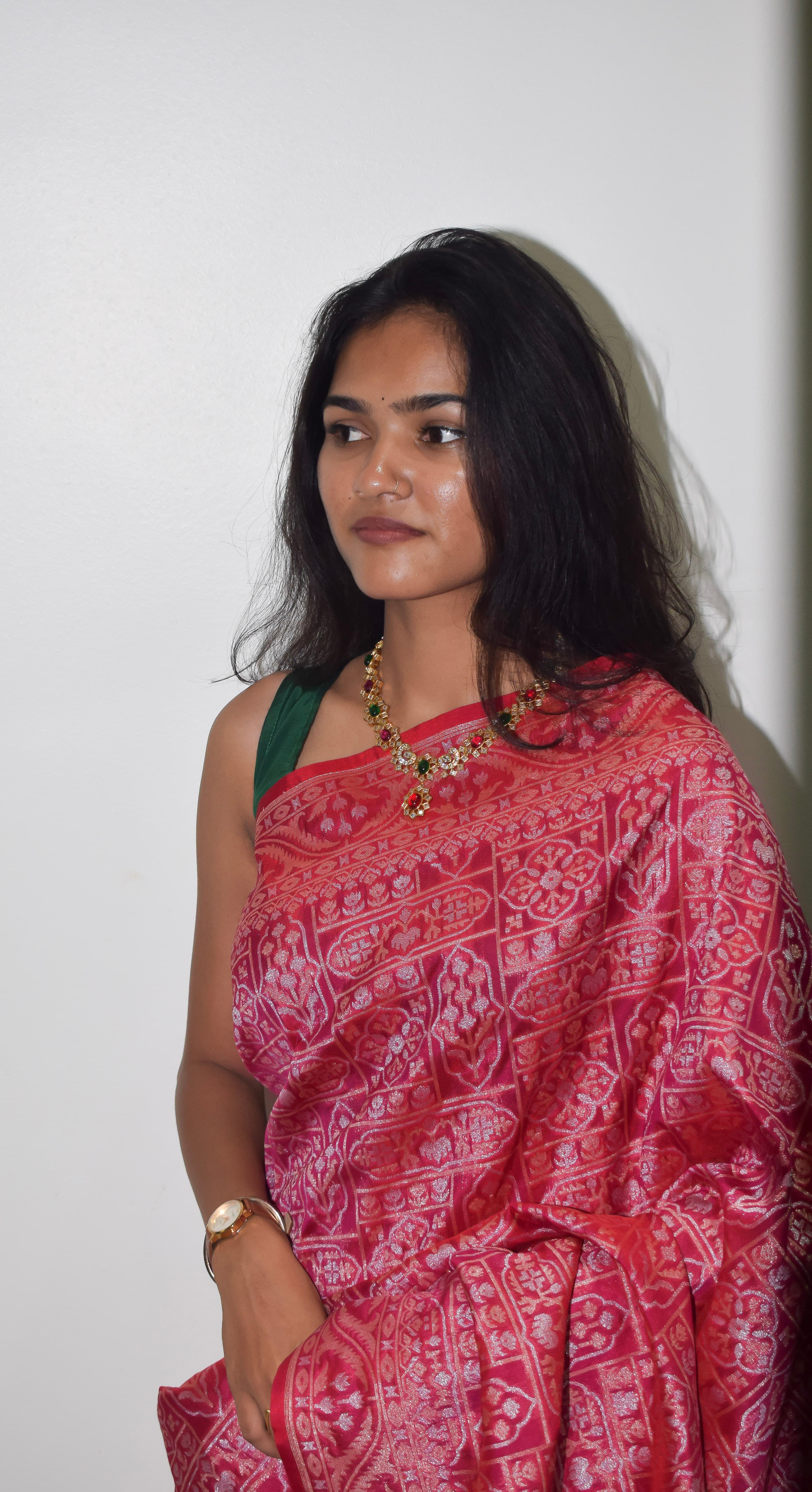 Bellissima Boutique Pune - Pure Jamdani Silk Saree thumbnail 2