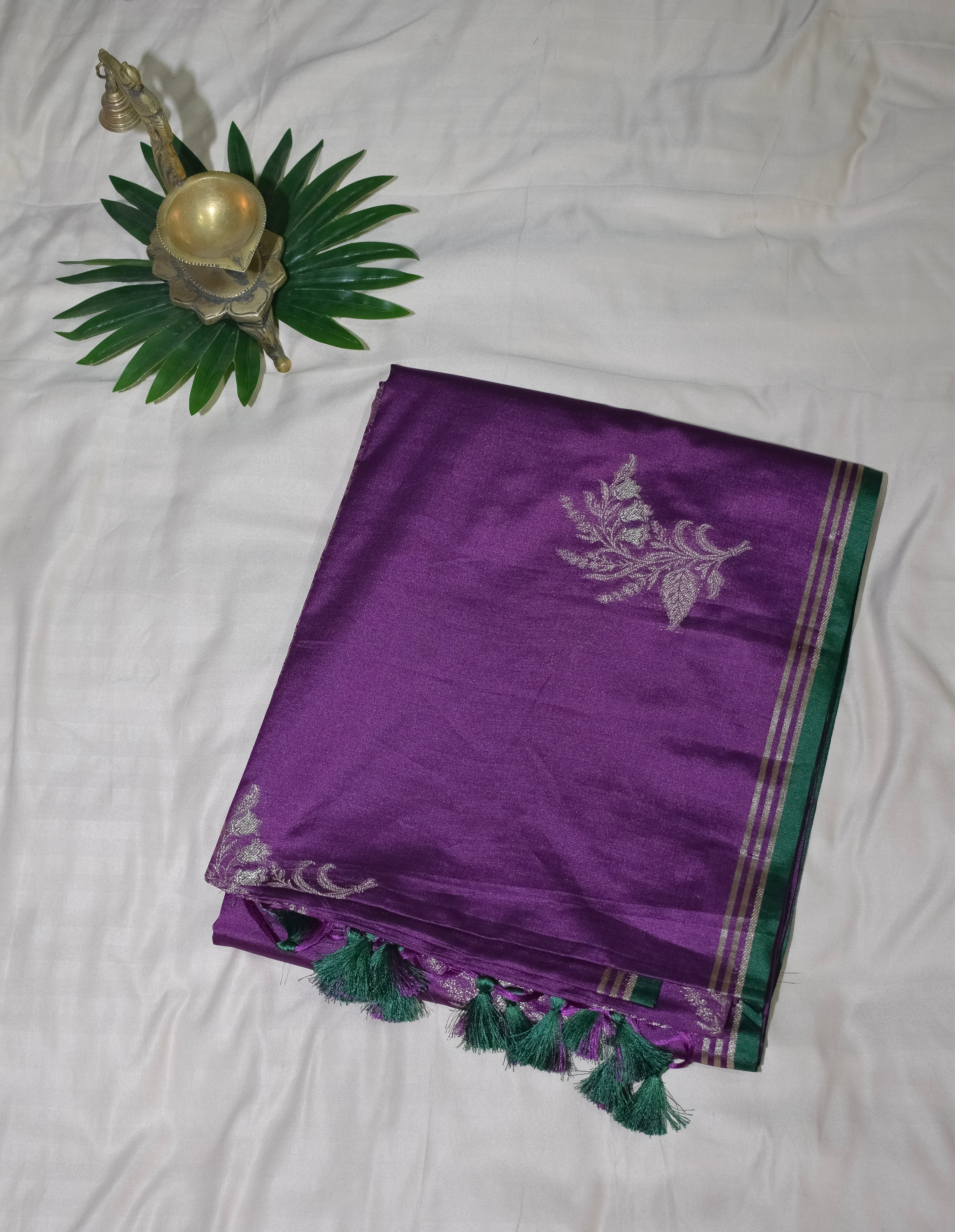 Bellissima Boutique Pune - Tasar Saree with Banarasi Pallu thumbnail 3