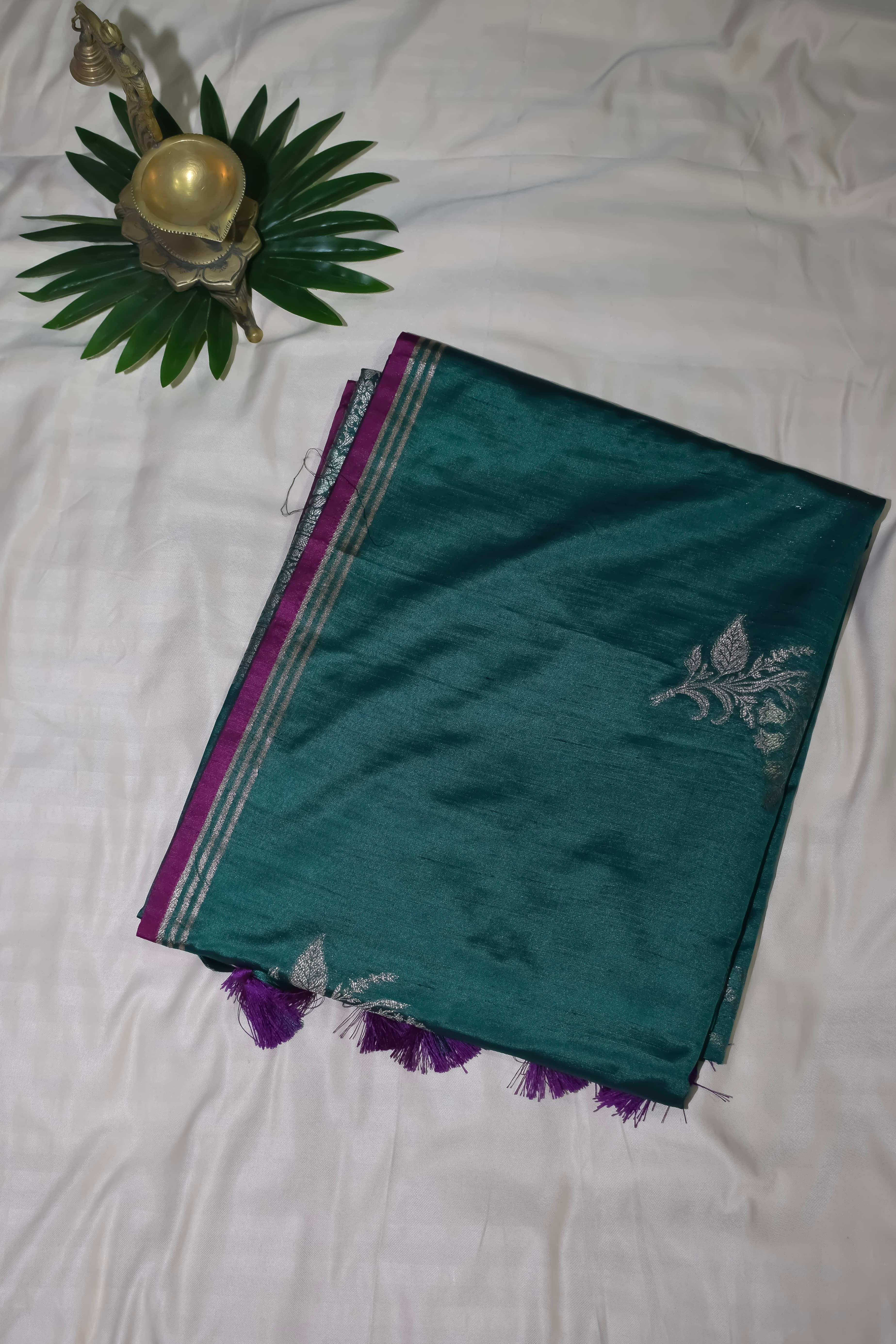 Bellissima Boutique Pune - Tasar Saree with Banarasi Pallu thumbnail 4